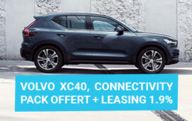 Volvo XC40, restez connecté